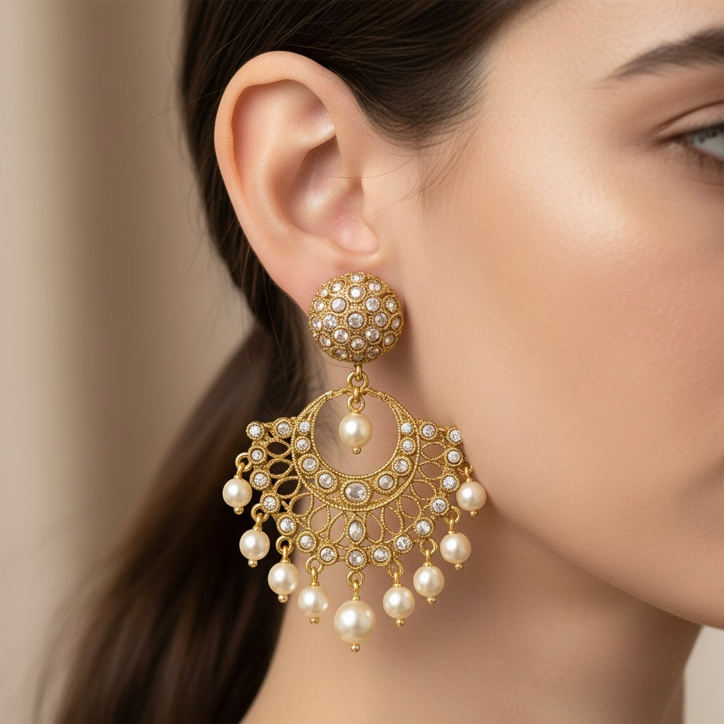 Radiant Moon pendientes