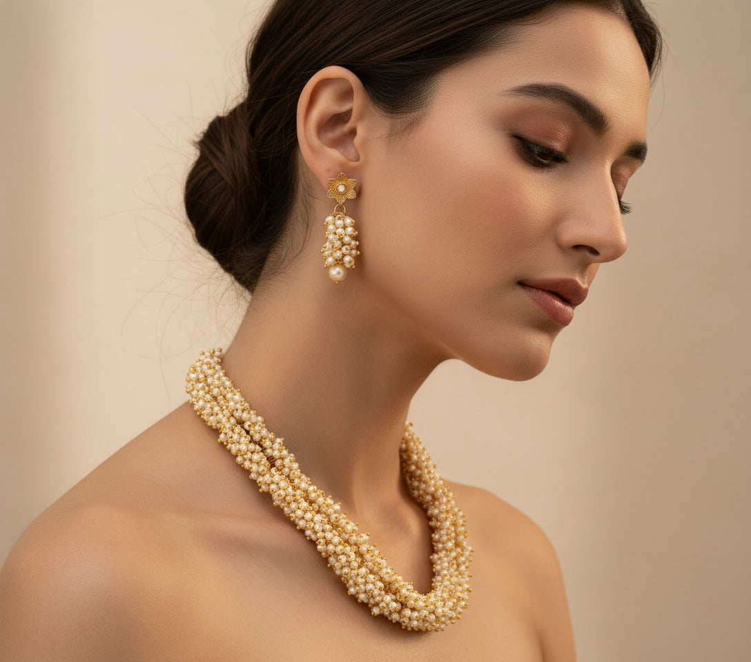 Ivory Bloom Set Ajustable