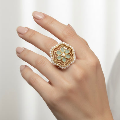 Aqua Grace Anillo Ajustable