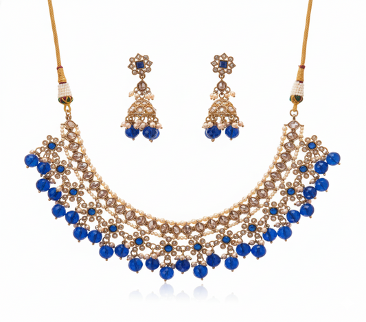 Blue Pearl Set Ajustable