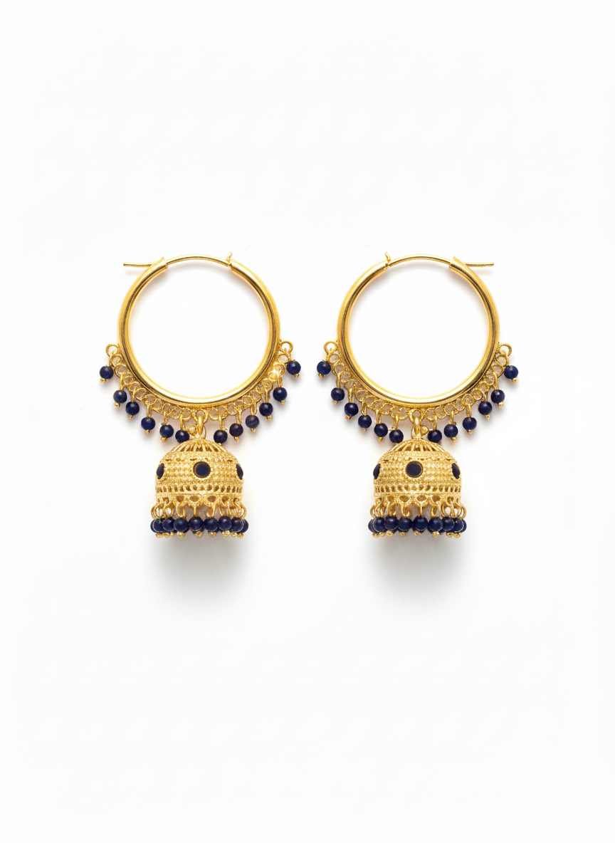 Blue Royale. Pendientes