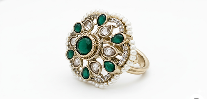 Celestial Emerald. Anillo Ajustable