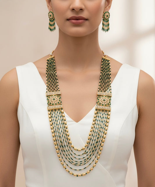 Emerald Cascade Set Ajustable