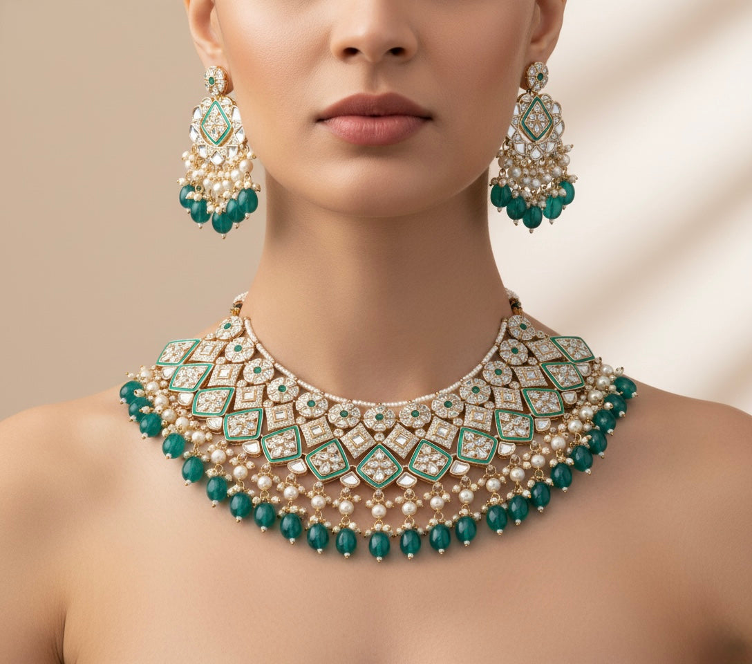 Emerald Majesty Chocker Ajustable