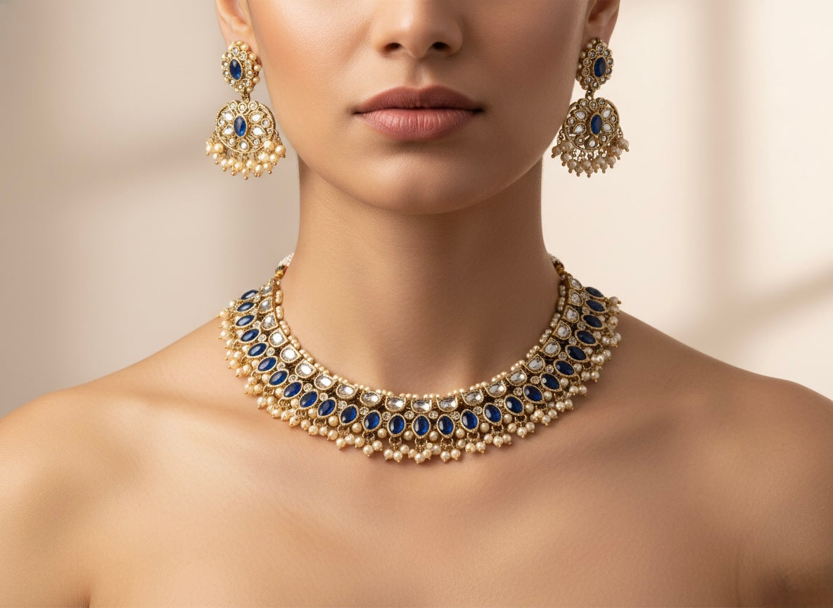 Golden Sapphire Set ajustable