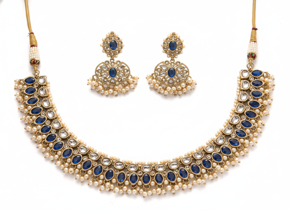 Golden Sapphire Set ajustable
