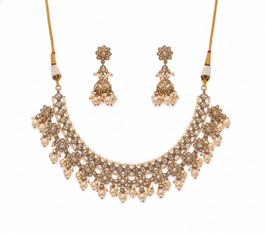 Luxury Pearl Set Ajustable