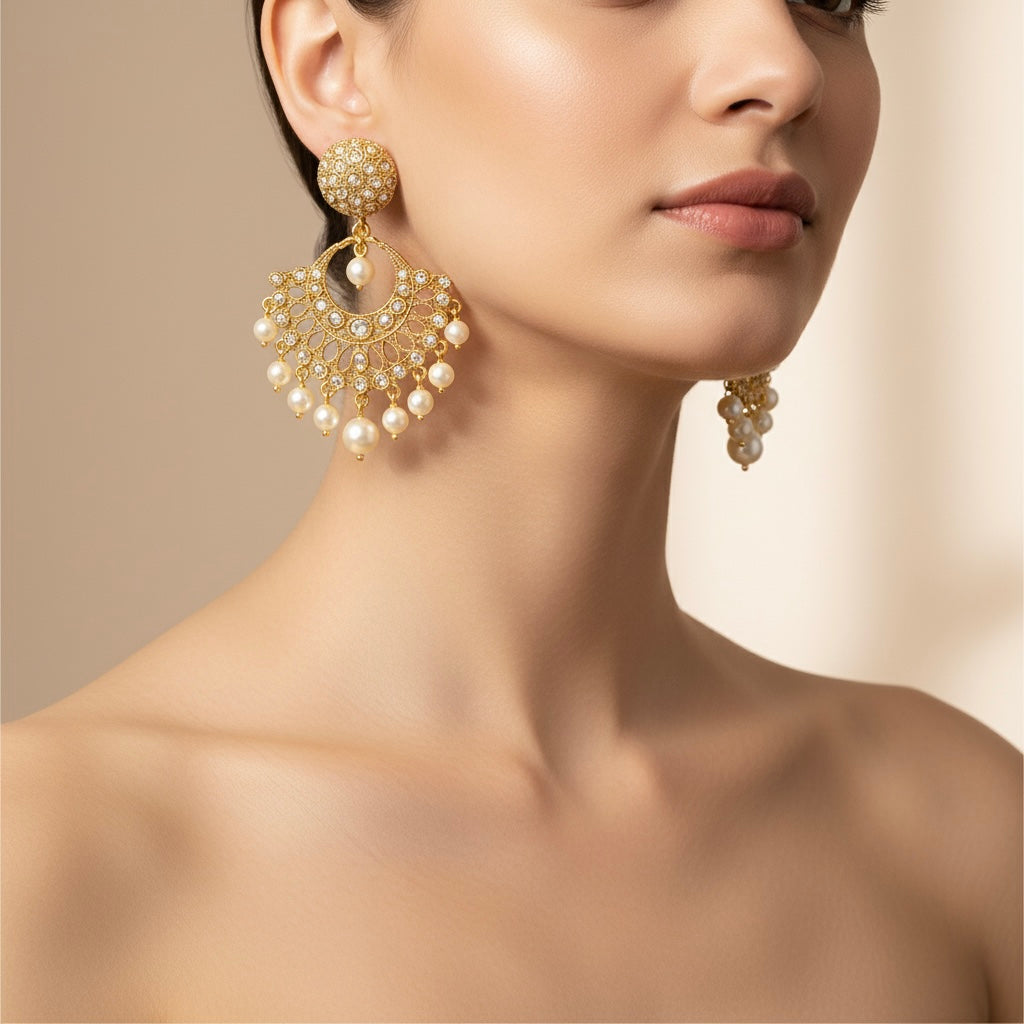 Radiant Moon pendientes