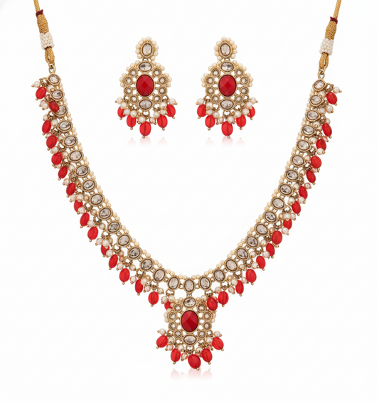 Ruby Crown Set Ajustable