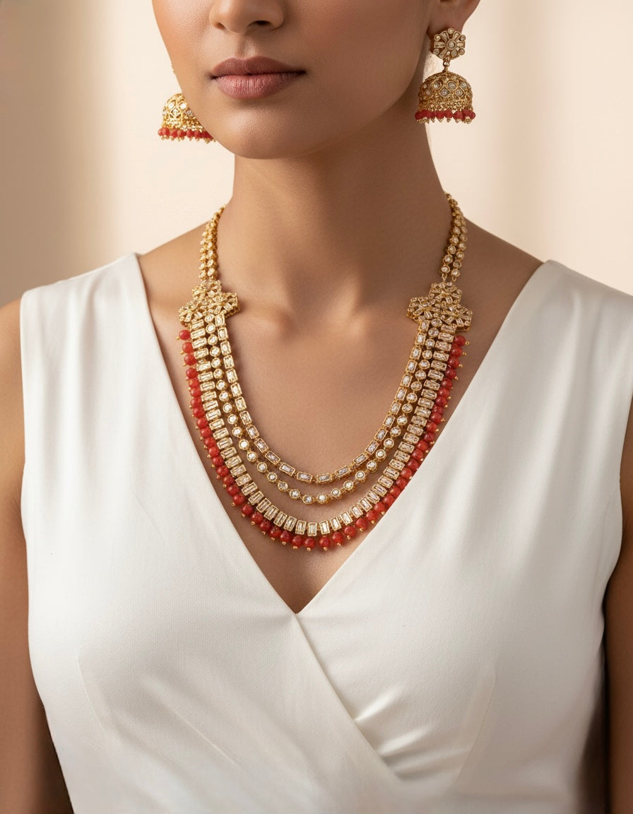 Sari Orange Set Ajustable